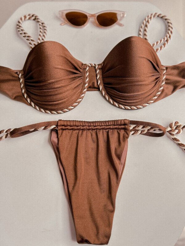 Vestido de Baño Senda - Marron